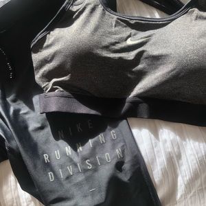 Authentic Nike Running Capris and Sports Bra Size Small